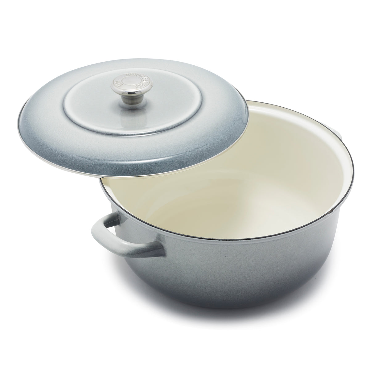 Crock Pot Artisan 7-Quart Round Dutch Oven - Gray